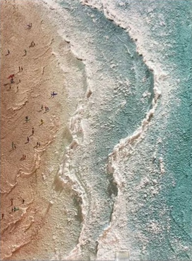 تابلو دکوراتیو برجسته دریای نیلی